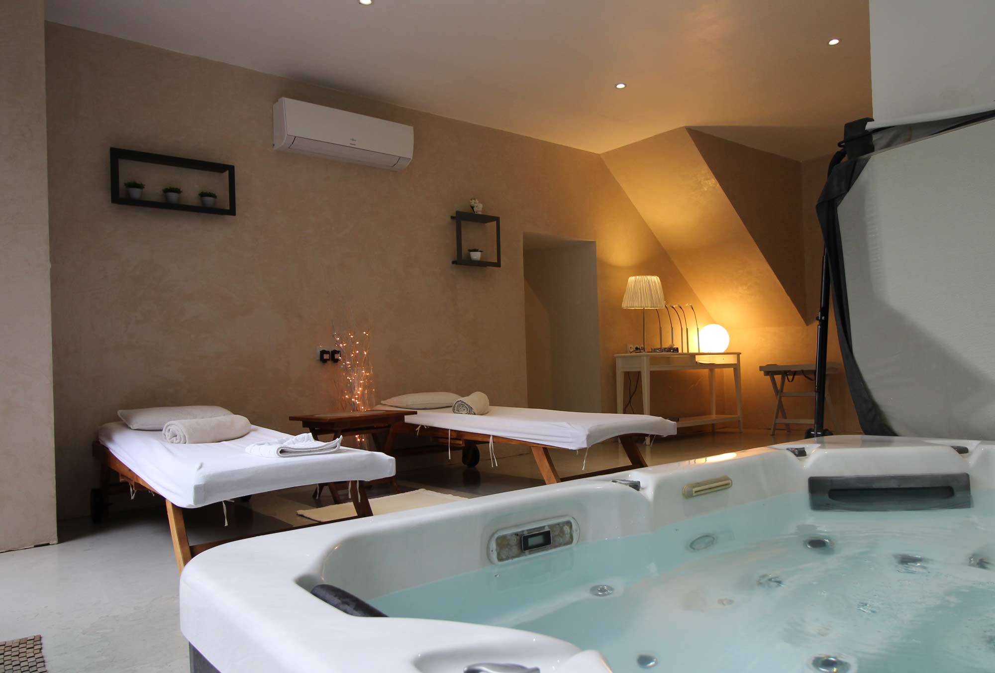 Location de vacances avec SPA Privatif